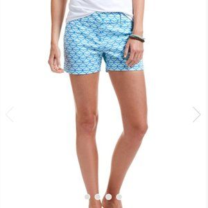 Vineyard Vines Shorts Whale Tail Flat Front Blue